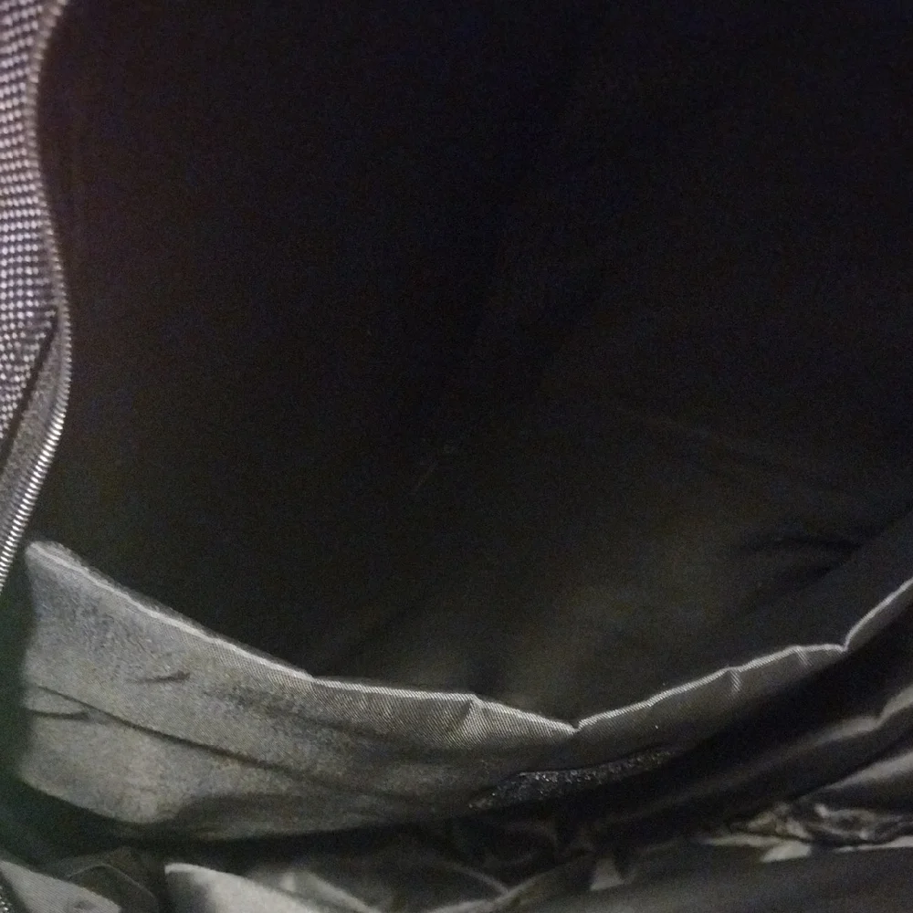 Sleek Black and Gray Backpackwith Laptop Or Tablet Compartment